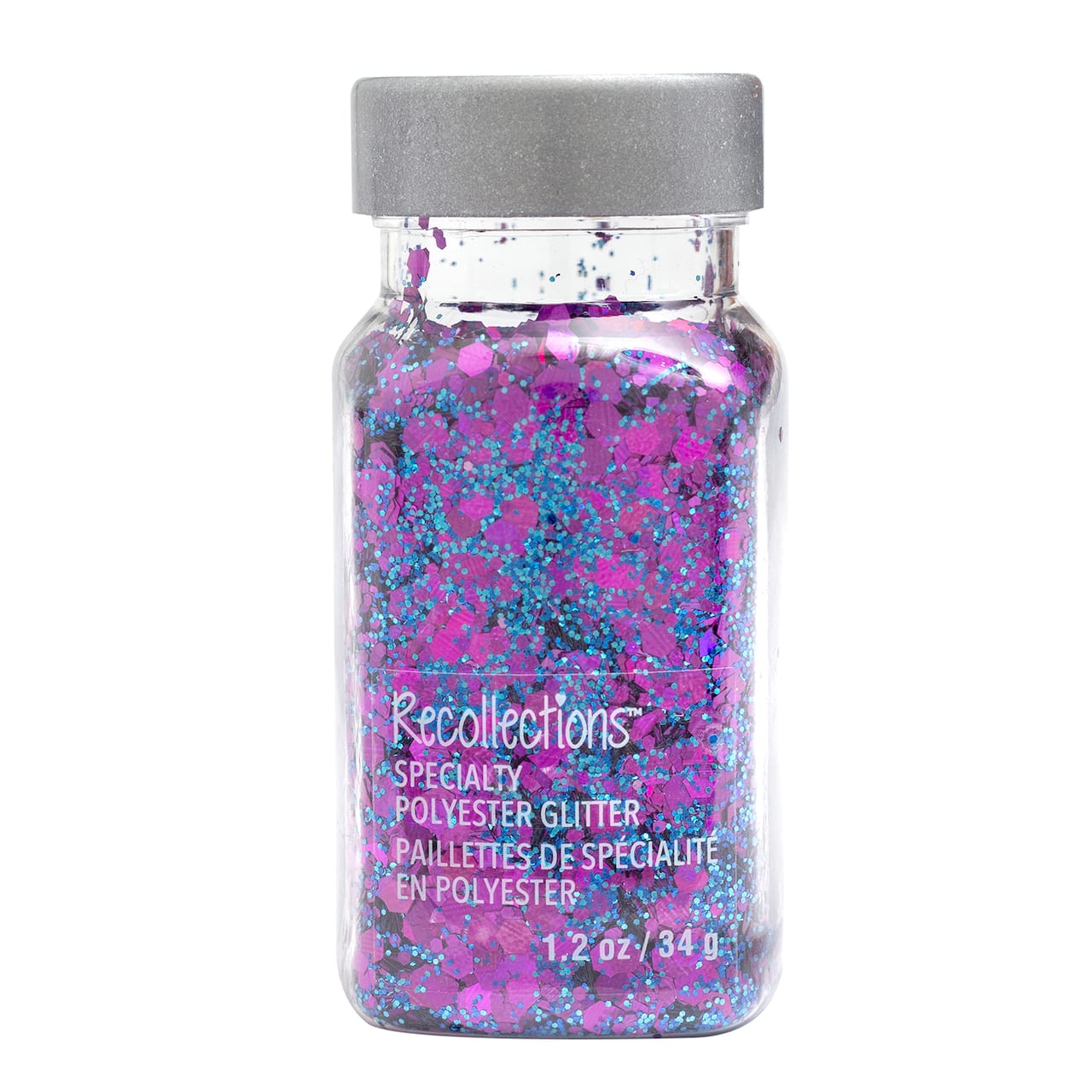 12 Pack: Plum Specialty Polyester Glitter by Recollections™